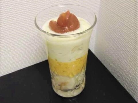 ●1歳バースデープレート♪豪華グラスチーズケーキ●